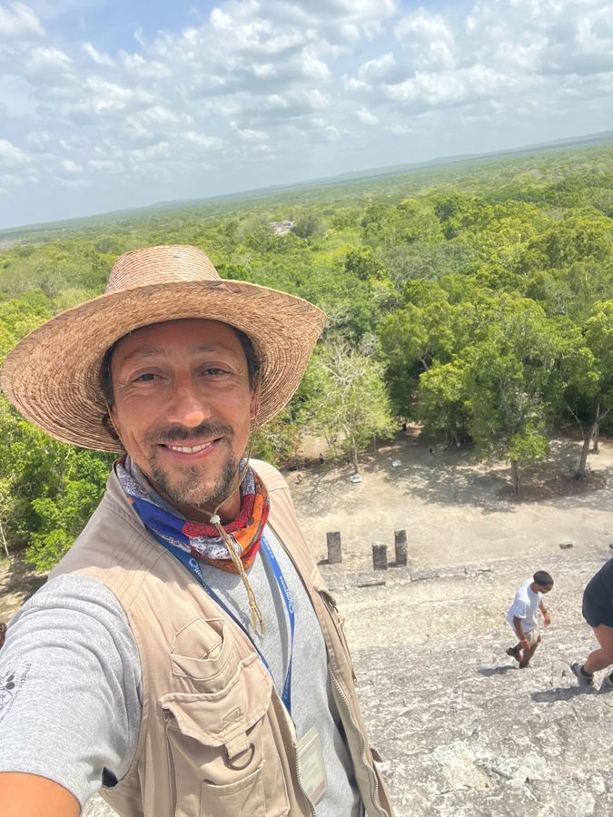 Horacio at Calakmul