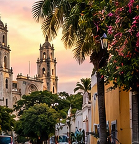 Colonial street in Mérida — growing opportunities