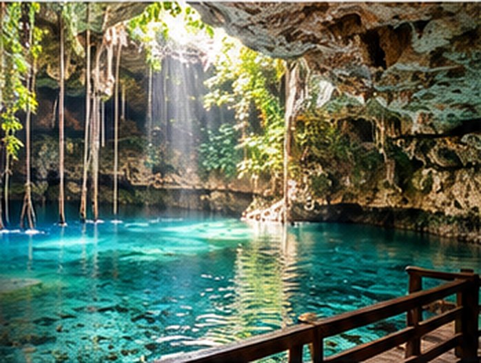 Cenote in Yucatán