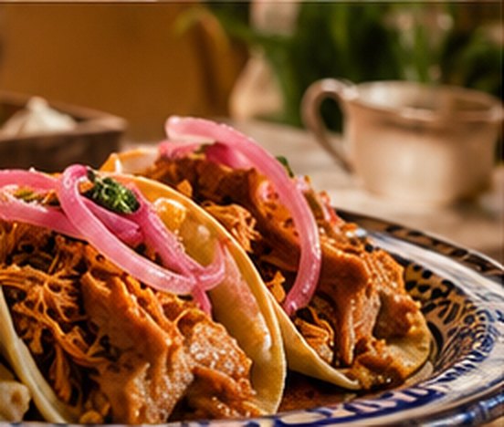 Cochinita pibil tacos